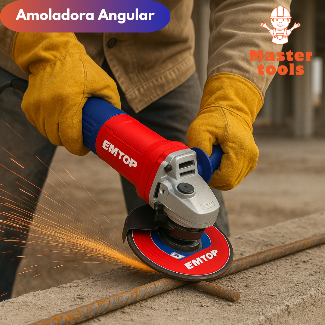 AMOLADORA 750W CON DISCO – POTENCIA BRUTAL + GARANTÍA SIN CUENTOS