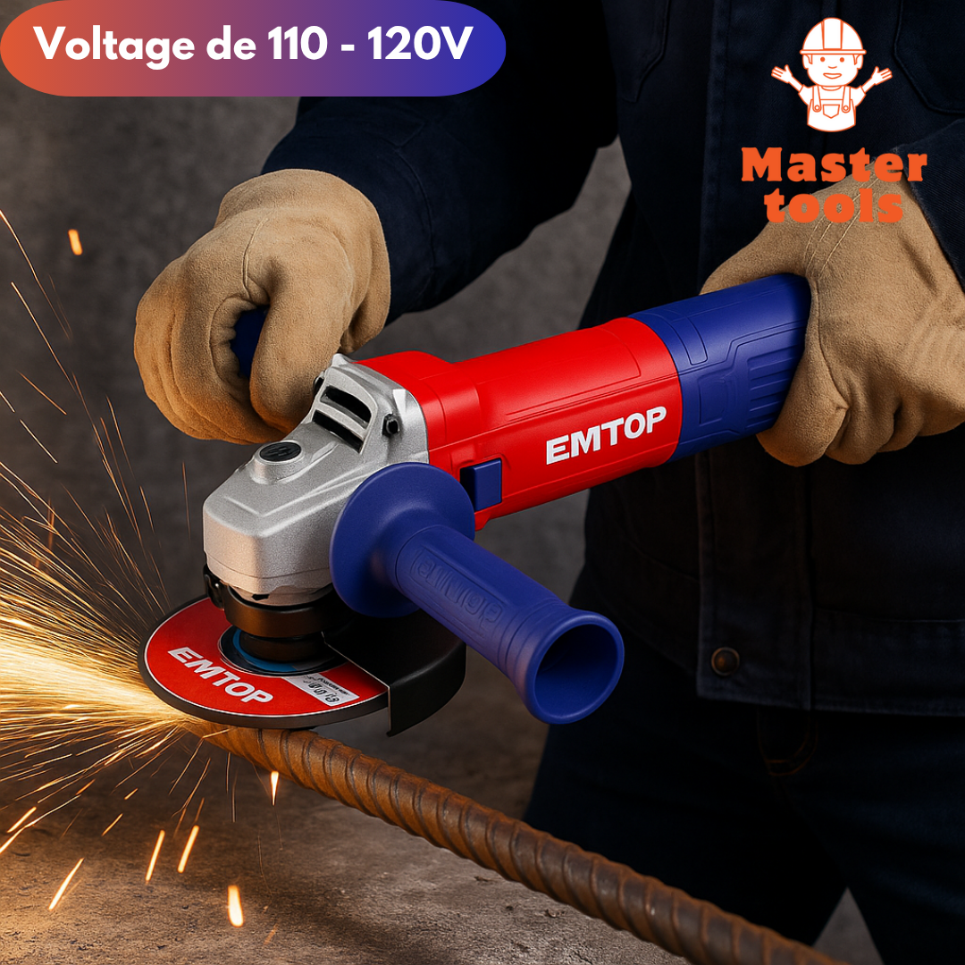 AMOLADORA 750W CON DISCO – POTENCIA BRUTAL + GARANTÍA SIN CUENTOS