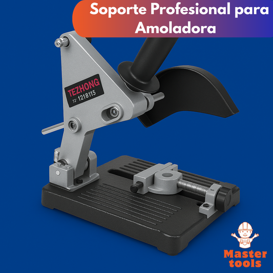 Soporte metálico reforzado para amoladora – Precisión y seguridad al instante