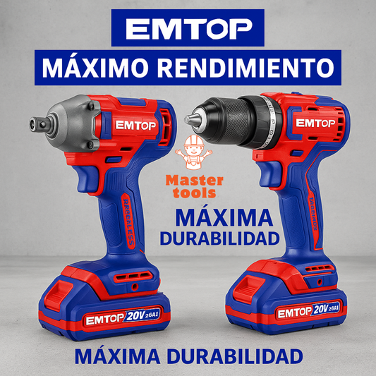 🔧Set de llave de impacto  400 NM + Talaro 66 NM 2 Baterias original