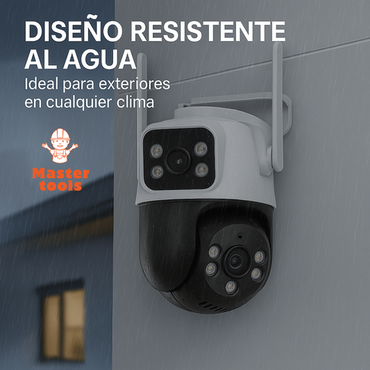 Cámara de Seguridad ICSEE 1080P Wi-Fi con Visión Nocturna y Detección de Movimiento